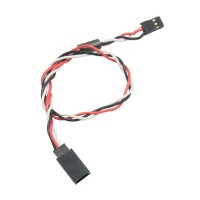  150mm 15cm Servo Extension Lead Wire Cable Anti-interference Cable with Magnet Ring For Futaba JR