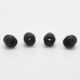 Round High Effeciency Anti-vibration Rubber Ball Damper Ball for Camera Gimbal FPV Black 4pcs/lot