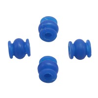 Round High Effeciency Anti-vibration Rubber Ball Damper Ball for Camera Gimbal FPV Blue 4pcs/lot