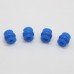 Round High Effeciency Anti-vibration Rubber Ball Damper Ball for Camera Gimbal FPV Blue 4pcs/lot