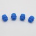 Round High Effeciency Anti-vibration Rubber Ball Damper Ball for Camera Gimbal FPV Blue 4pcs/lot