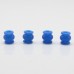 Round High Effeciency Anti-vibration Rubber Ball Damper Ball for Camera Gimbal FPV Blue 4pcs/lot