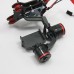 2-Axis CNC Aluminum Gopro Hero3 Brushless Camera Mount Gimbal PTZ w/ 2 pcs Motors for Gopro3 Aerial Photography 