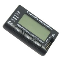 LCD Battery Capacity Checker Tester for 2-7S LiPo LiFe Li-ion NiMH Nicd Battery
