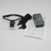 Creative Glasses Style Head Magnifier with 5 Different Multiple Lens / White LED Light (3 x LR1130)