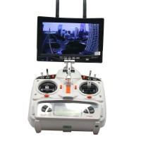 Boscam RX-LCD5802 Monitor 5.8GHz 800x480 LCD Diversity Receiver 7 Inch FPV Monitor