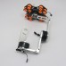 3 Axis Brushless Gimbal FPV Camera Gimbal Frame Kit w/ Motors for Mini DSLR NEX5/6/7 Silver