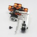 3 Axis Brushless Gimbal FPV Camera Gimbal Frame Kit w/ Motors for Mini DSLR NEX5/6/7 Silver