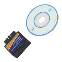 ELM327 v1.5 Bluetooth Super Mini Small OBD2 Scanner Adapter Tool TORQUE ANDROID Black