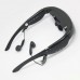 Portable Eyewear 72" 16:9 Widescreen Multimedia Player Portable Video Glasses Virtual Theatre 4GB