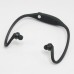 S9 Stereo Wireless Bluetooth 3.0 Headset Earphone Headphone for iPhone 5/4 Galaxy S4/S3 HTC LG Smartphone Black