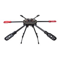 Multicopter Carbon Fiber Retractable Landing Gear for Tarot 680pro FPV Photography