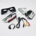 FPV Video Glasses Hot 80'' 3D Video Glasses Cinema Eyewear with 640*480 Resolution