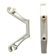 A Pair of Gimbal Hanger Hook 8MM for Quadcopter FPV Photography White