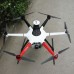 Top-Sky 800 Hexacopter Frame Kit + 3K Full Carbon Fiber Fixed Landing Gear + ESC + Motor + Propeller