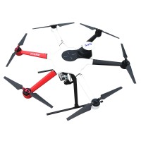 Top-Sky 800 Hexacopter Frame Kit + 3K Full Carbon Fiber Fixed Landing Gear + ESC + Motor + Propeller + Flight Control