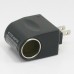 100-240V AC To DC US Car Cigarette Lighter Socket Power Adapter Converter