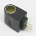100-240V AC To DC US Car Cigarette Lighter Socket Power Adapter Converter