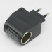 100-240V AC To DC EU Car Cigarette Lighter Socket Power Adapter Converter