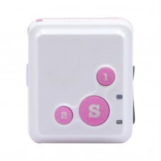 V16 Mini Personal Emergency Tracker Baby Safe Keeper GPS + SOS White + Red