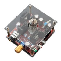 6N11 Hi-Fi Class A Hybrid Tube Stereo Headphone Amplifier Amp + Power DC24V