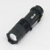 Ultrafire Cree Q5 LED Flashlight 7W High Power Mini Zoomable 3 Modes Waterproof Glare Torch 14500 /AA Bicycle Black