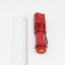 Ultrafire Cree Q5 LED Flashlight 7W High Power Mini Zoomable 3 Modes Waterproof Glare Torch 14500 /AA Bicycle Red