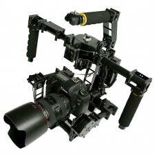3 axis DSLR Brushless Gimbal Glass Fiber Camera PTZ w/ DYS BGM5208-200T Motor for 5D2 5D3 Camera
