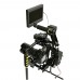 3 axis DSLR Brushless Gimbal Glass Fiber Camera PTZ w/ DYS BGM5208-200T Motor for 5D2 5D3 Camera