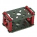 Motor Mounting Base 16MM Tube Fixture Carbon Fiber 1.6MM Thickness 3K Pure Carbon Fiber for Quad Hexacopter Red