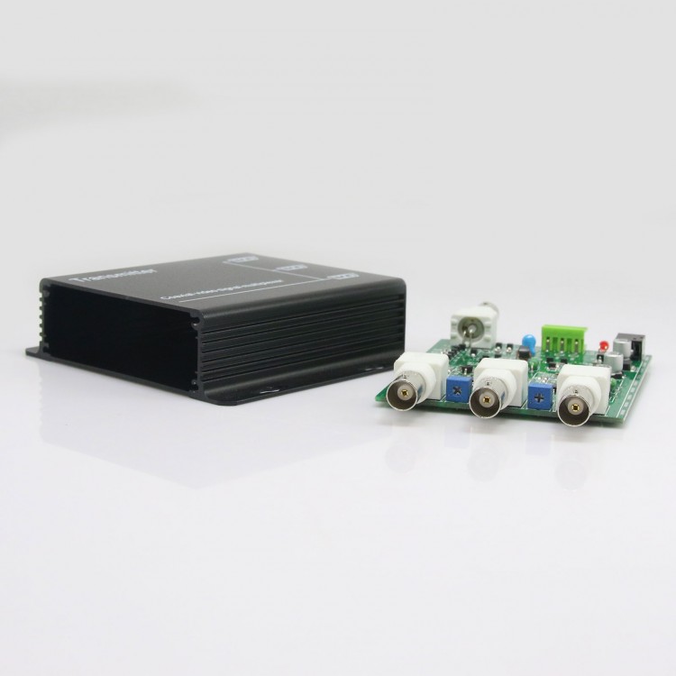 1 Pair 3 Channel Coaxial Video Signal Multiplexer Free Shipping