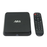 Original M8 Amlogic S802 Android TV Box Quad Core 2G/8G Mali450 XBMC GPU 4K HDMI Bluetooth 2.4G/5G Dual WiFi Mini PC