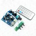 TPA3123 Digital Amplifier Board WAV MP3 Decode Single Power DC AC 12V-20V w/ Remote Control