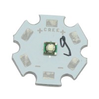 Cree XPE 1W 3W Green Led Emitter 3.2-3.6V 350mA-1000mA 520-530nm + 20MM Star Base