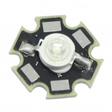 3W Blue LED Chip Emitter Diodes 450NM - 455NM With Star Heatsink For LED DIY Aquarium Light Kit / LED Light