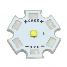 Cree XBD White 1-3W LED Light Emitter Bulb Mounted On 20mm Star PCB ...