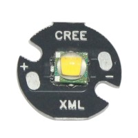 White Warm White CREE XLamp XML T6 LED 10W LED Chip Emitter for DIY with 16mm Star
