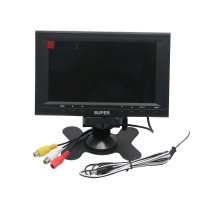 7inch HD Hightlight Monitor 1024*600 Car Use Monitor FPV LCD Display w/ Audio 
