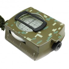 American Multifunctional K4580 Camouflage Metal Noctilucent Compass for Outdoor Activities