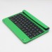 High Quality P1302 Aluminum Bluetooth Keyboard for iPad Mini Green