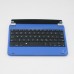 High Quality P1302 Aluminum Bluetooth Keyboard for iPad Mini Blue