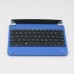 High Quality P1302 Aluminum Bluetooth Keyboard for iPad Mini Blue