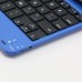 High Quality P1302 Aluminum Bluetooth Keyboard for iPad Mini Blue