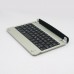 High Quality P1302 Aluminum Bluetooth Keyboard for iPad Mini Silver