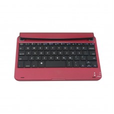 High Quality P1302 Aluminum Bluetooth Keyboard for iPad Mini Dark Red