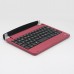 High Quality P1302 Aluminum Bluetooth Keyboard for iPad Mini Dark Red