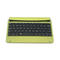 High Quality P1302 Aluminum Bluetooth Keyboard for iPad Mini Yellow