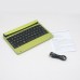 High Quality P1302 Aluminum Bluetooth Keyboard for iPad Mini Yellow