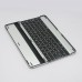 Mobile Bluetooth 3.0 Keyboard for iPad2/3 Black + Silver