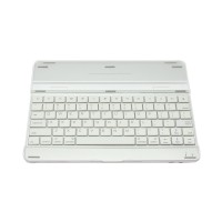 Mobile Bluetooth 3.0 Keyboard for iPad2/3 White + Silver